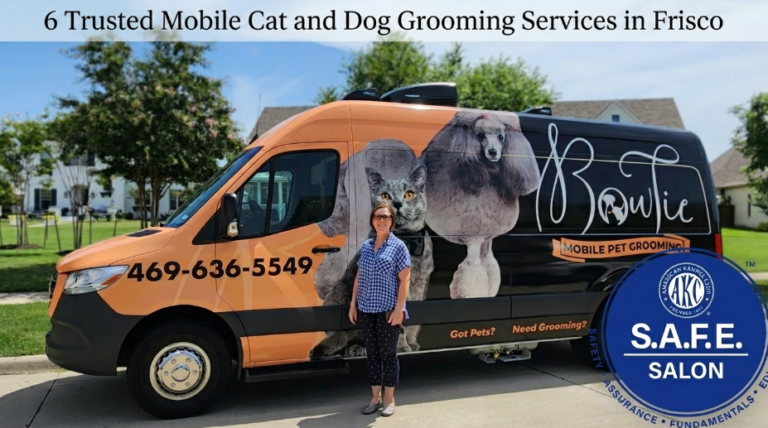 6 Trusted Mobile Cat and Dog Grooming Services in Frisco