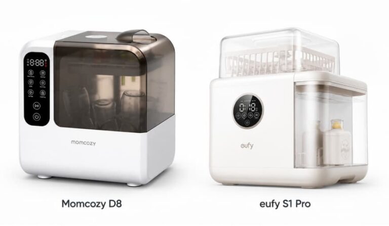 Momcozy D8 vs. Eufy S1 Pro: Which Bottle Washer Makes Life Easier for Pumping Parents?